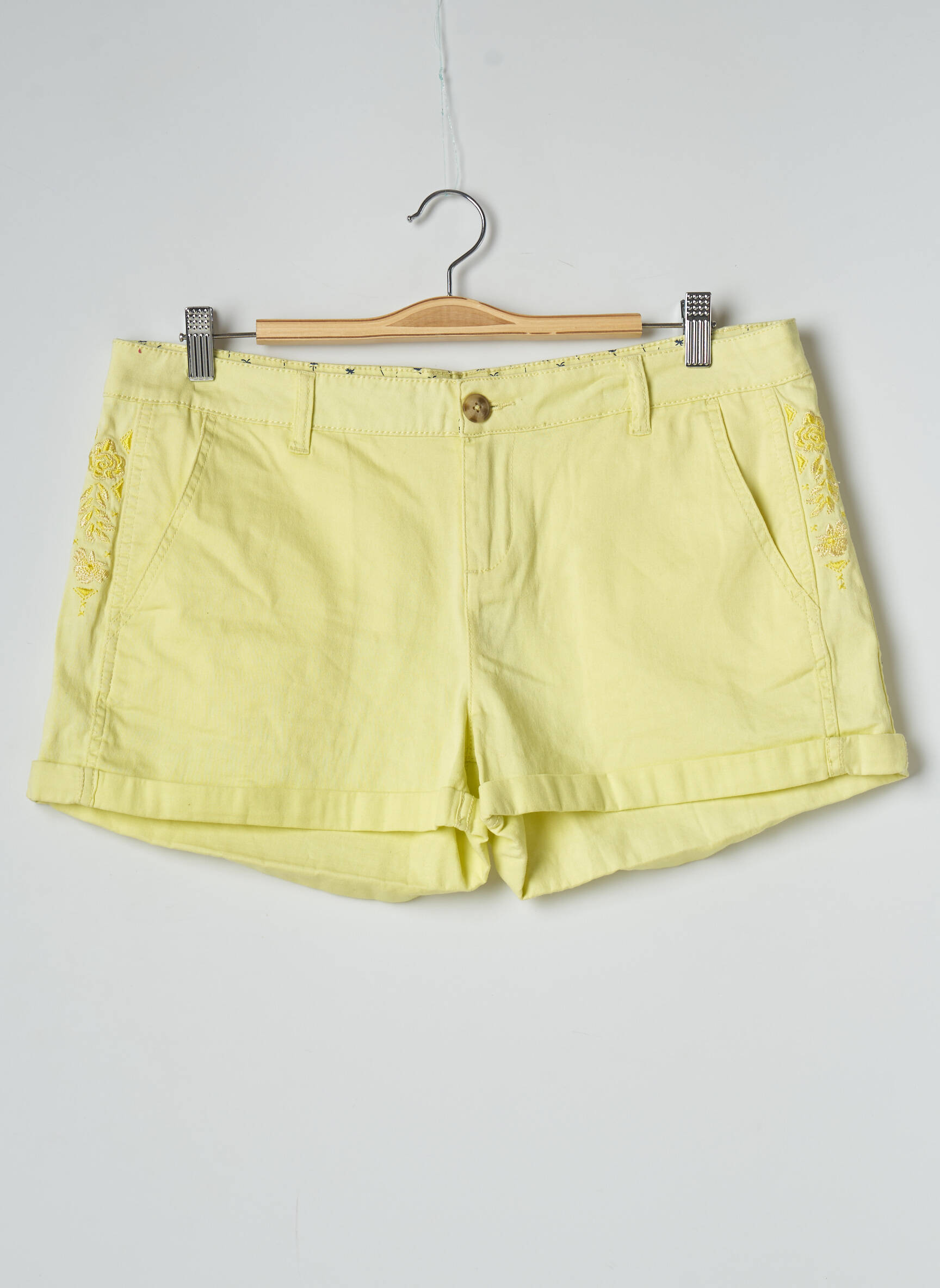 Banana Moon Shorts 1 Femme couleur jaune