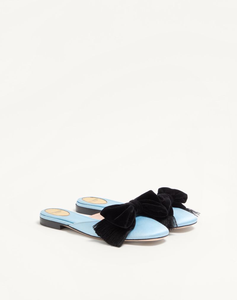 Reinette Satin Mule