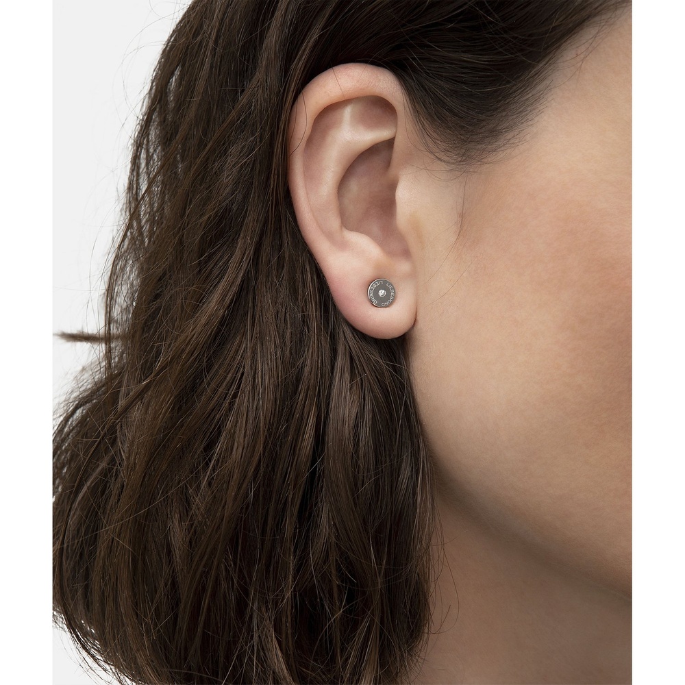 Liebeskind Boucles d'oreilles à fermoir à poussette Acier inoxydable Boucles d'oreilles