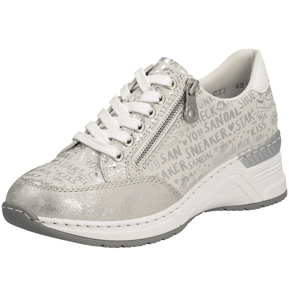 Rieker N4316 Sneaker Low beige