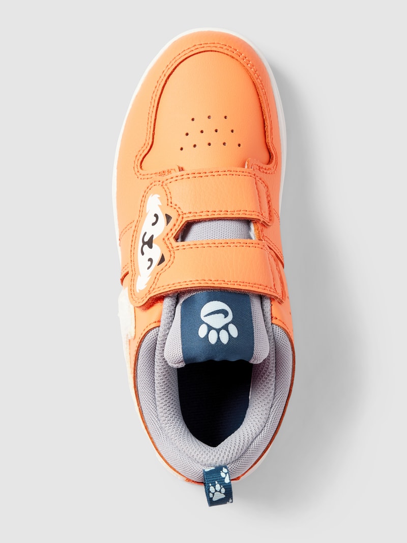 Sneaker mit Motiv-Print Modell 'Pico' in orange