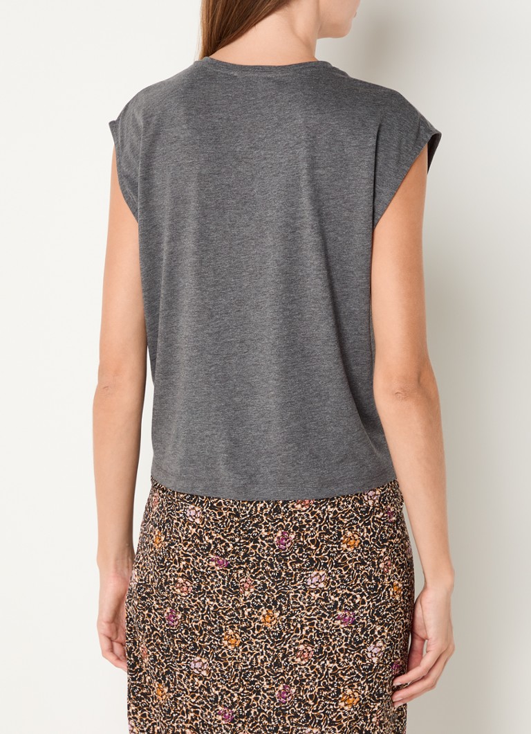 Session Top in lyocellblend with painted design