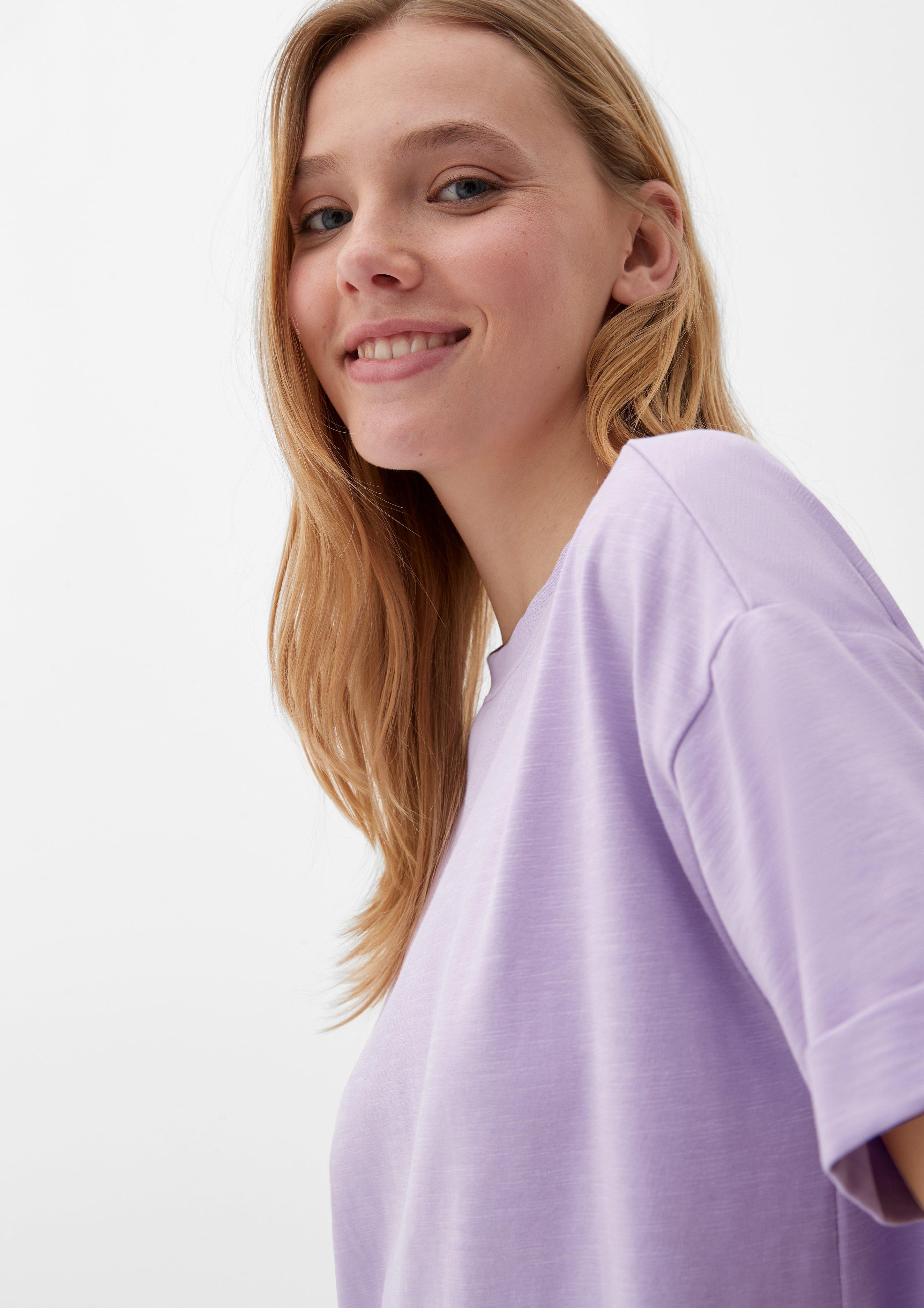 Shirtkleid mit Flammgarnstruktur  2124751-4724