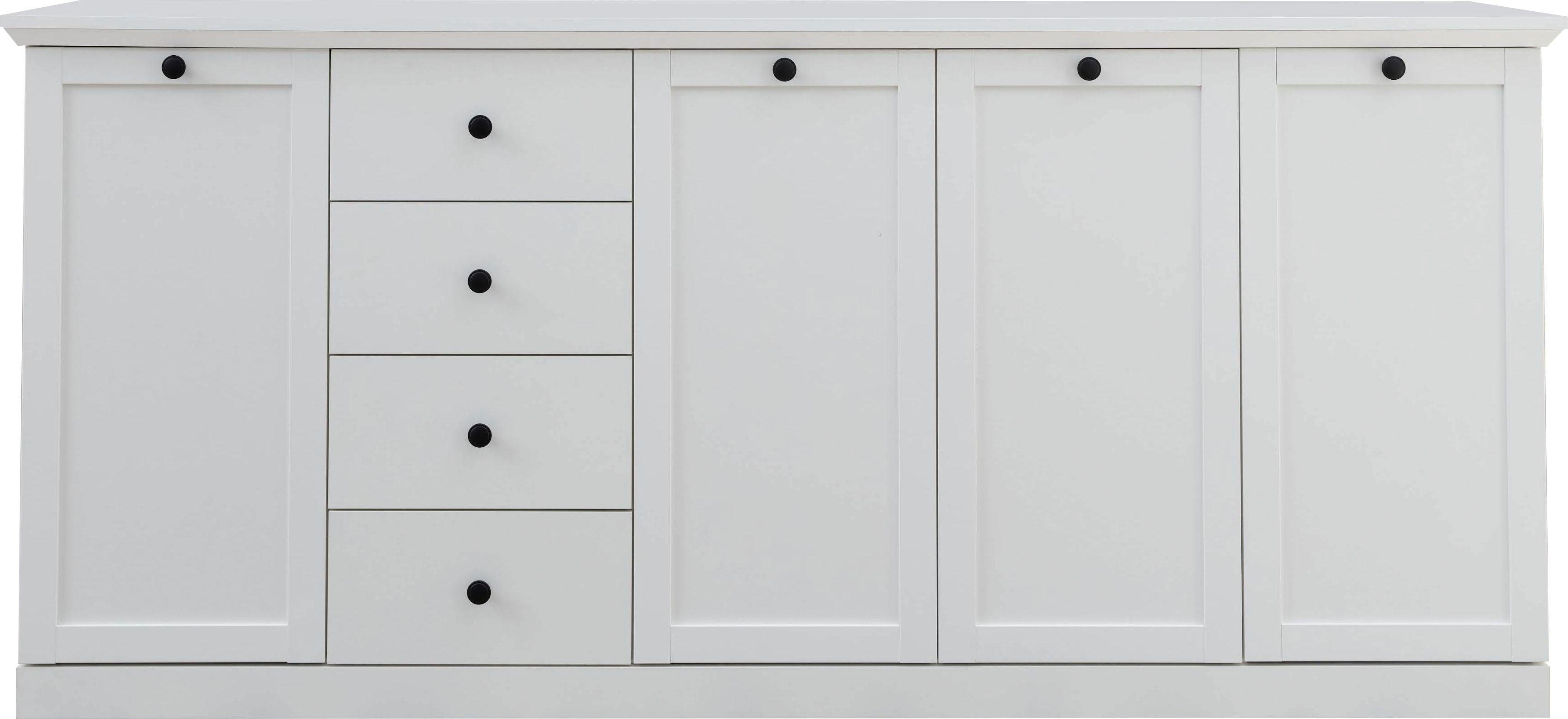 Home affaire Sideboard Örebro, zeitloser Landhausstil, mit Vollauszug