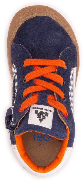 Acebos ~ MidCut Schnürschuh Leder ~ Marino