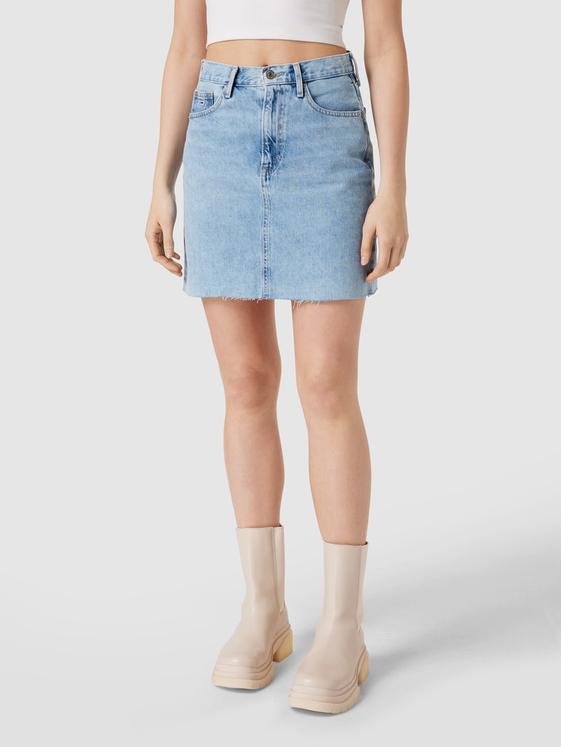 Jeansrock in Minilänge in jeans
