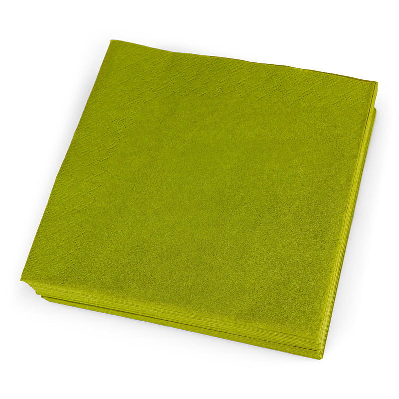 Vie Eco Servietter 50-pk 33x33 cm, ensfarget