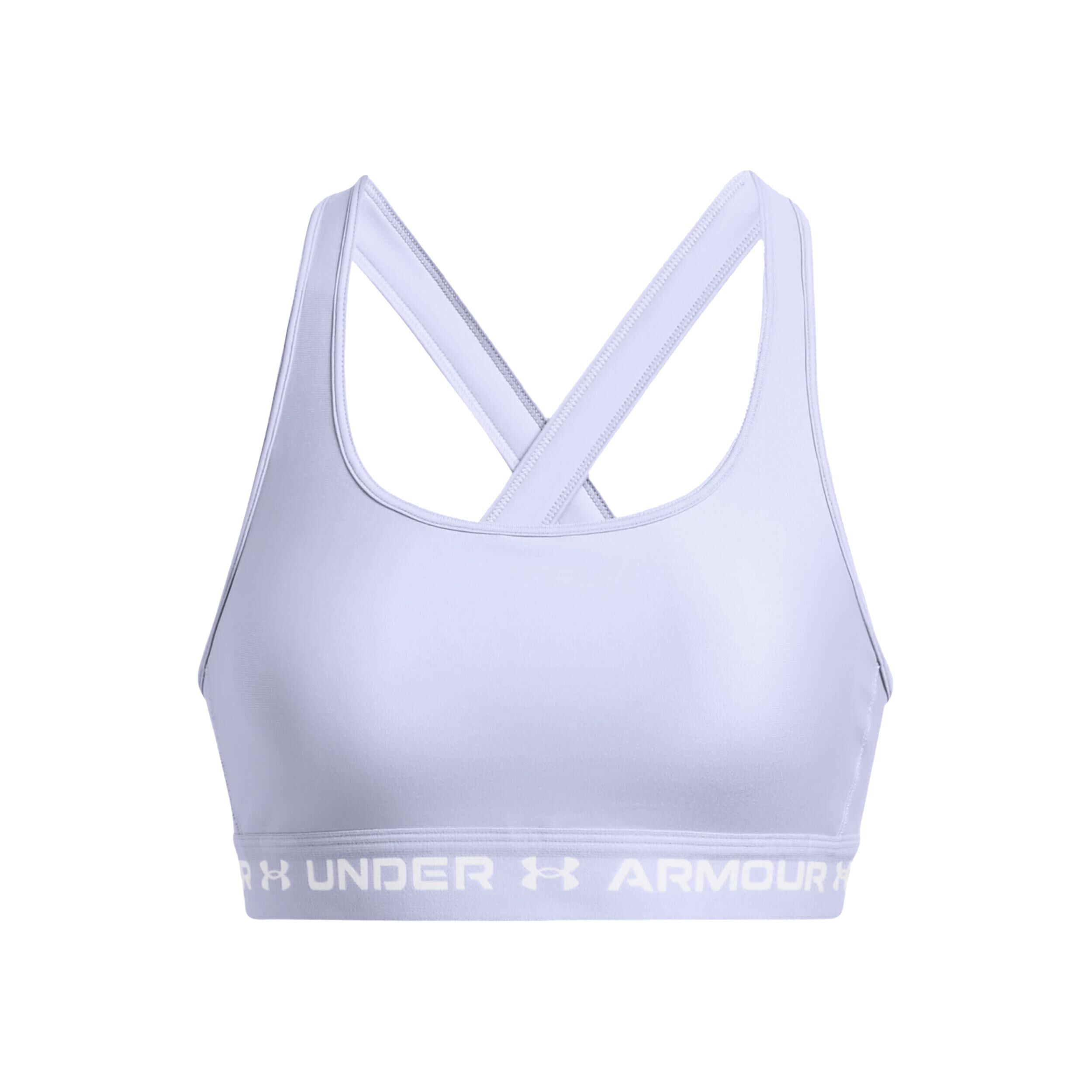 Crossback Mid Sport-BH Damen - Lila