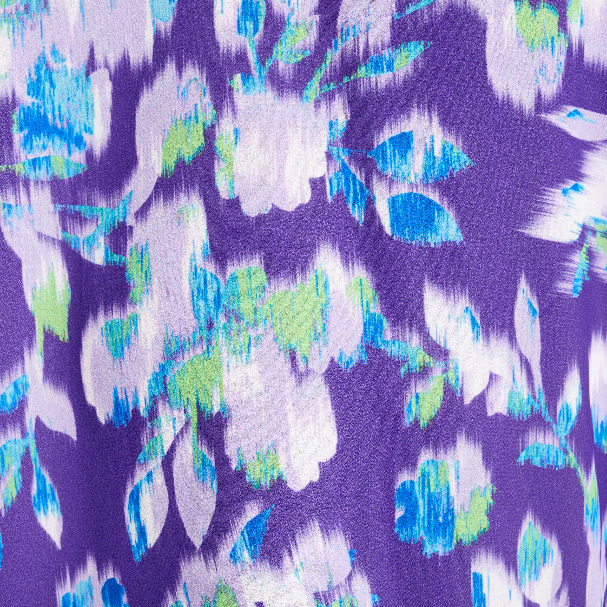Blouse manches courtes imprimé violet femme | Cache Cache