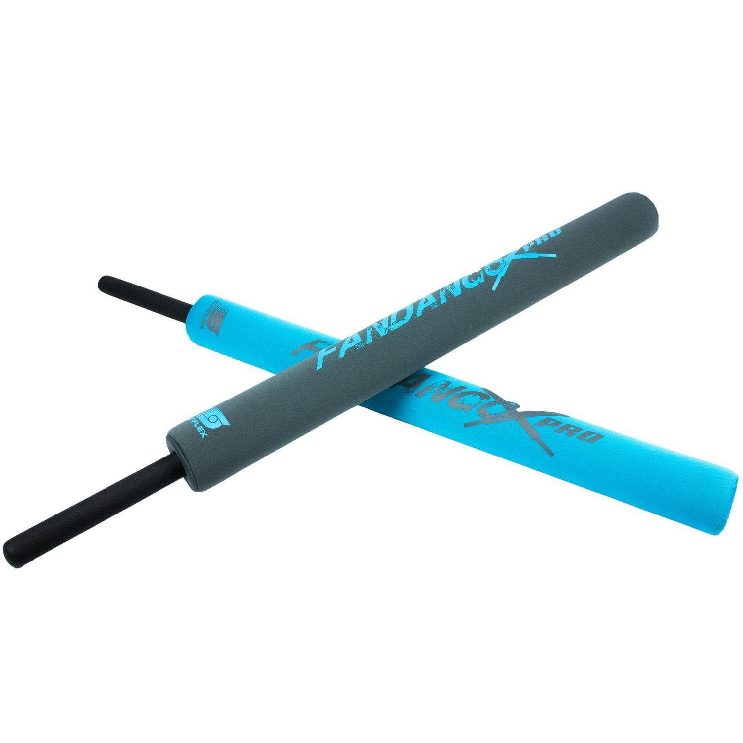 Sunflex Slackline 2 x Fandango Striker Pro grau/türkis