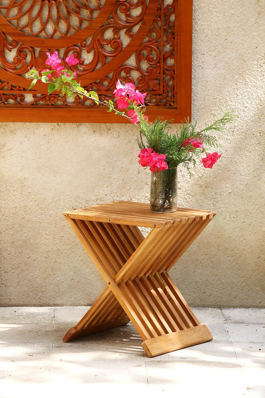 Garden Pleasure Hocker Beistelltisch FANI