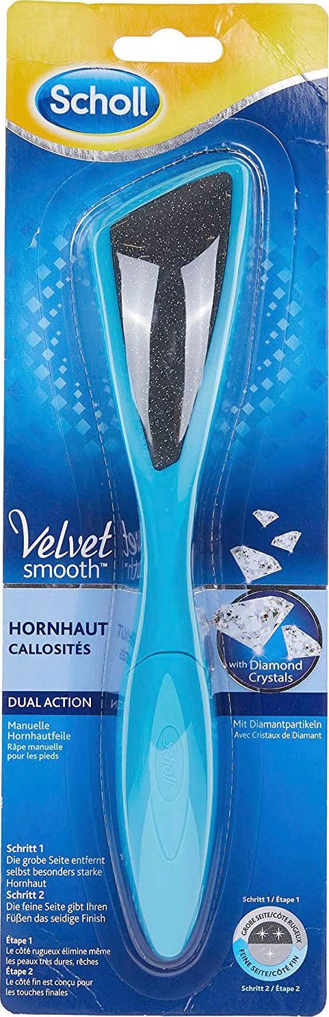 Scholl Hornhautfeile Velvet Smooth, Mit Diamantpartikeln