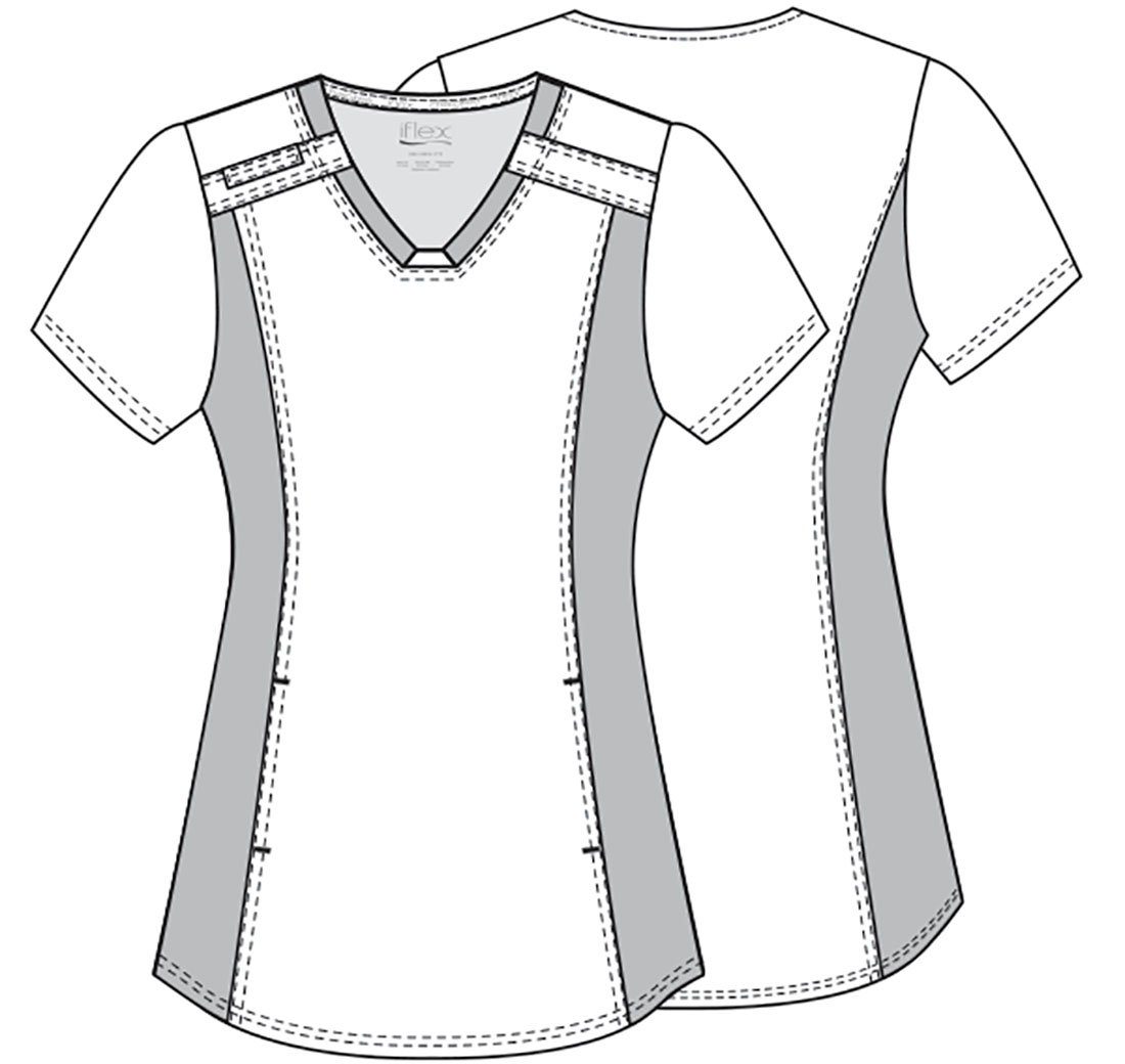 Cherokee Funktionsbluse Bunt bedruckter Damen Kasack 