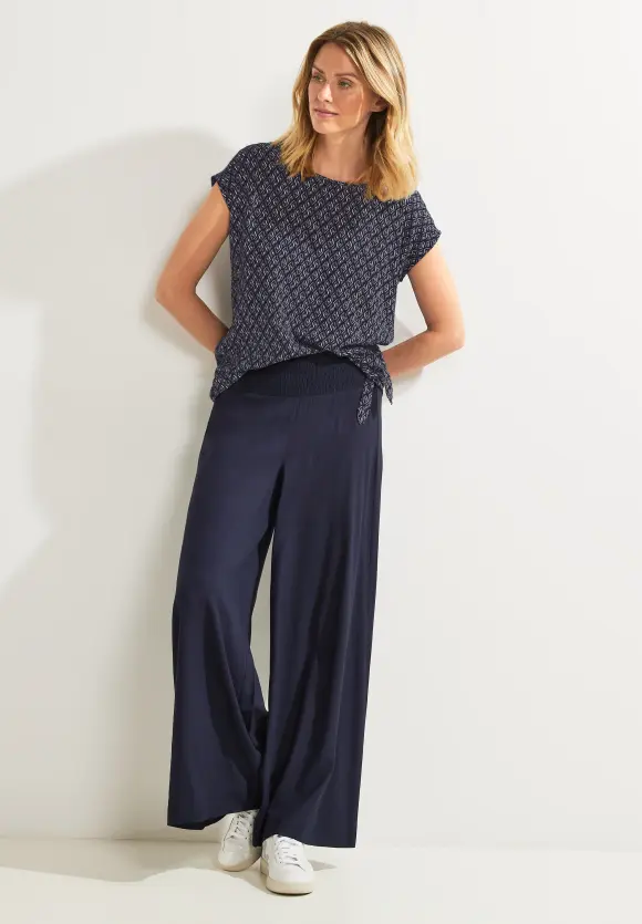 CECIL Bluse mit Knotendetail