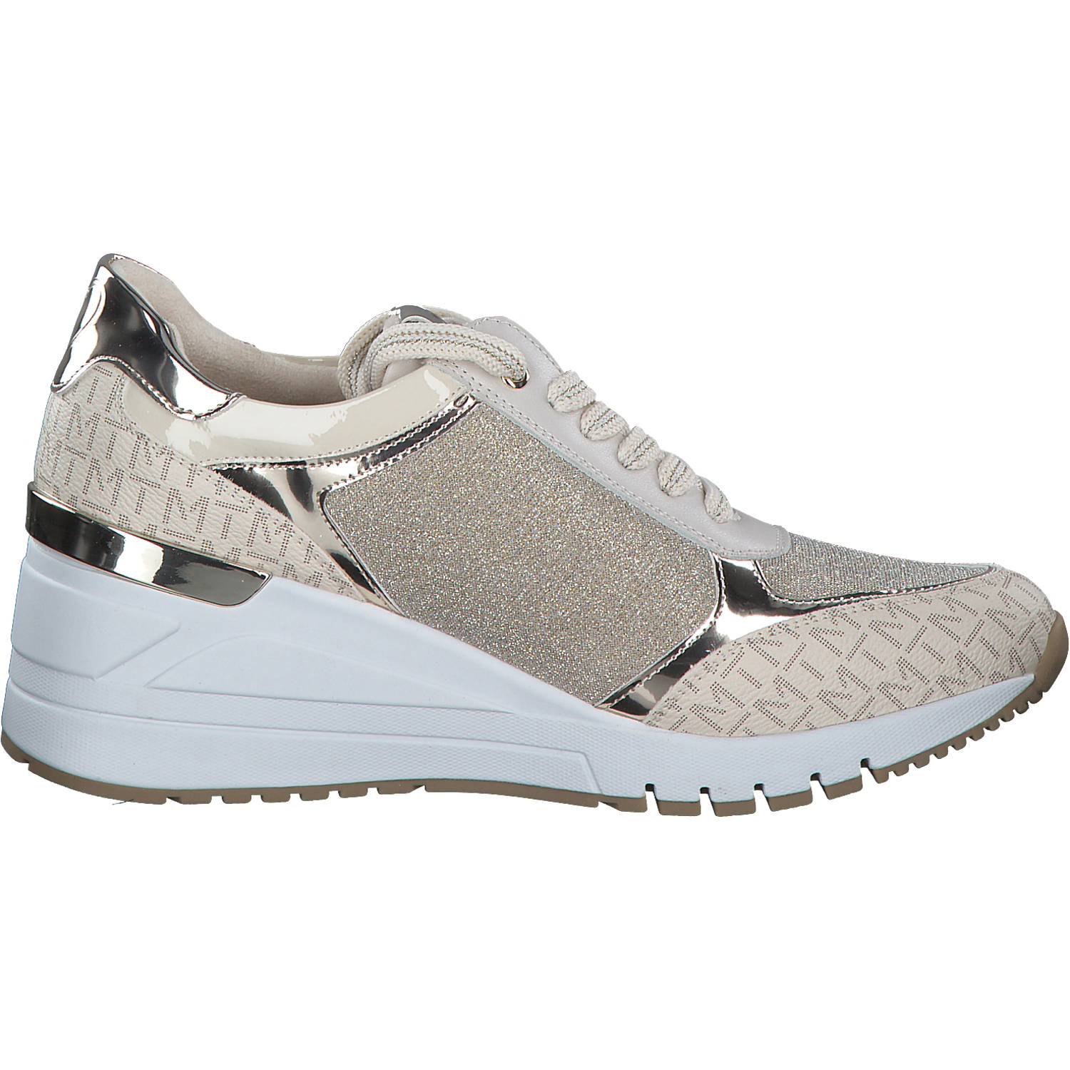 Marco Tozzi 23723, Schnürschuhe, Damen, Gold