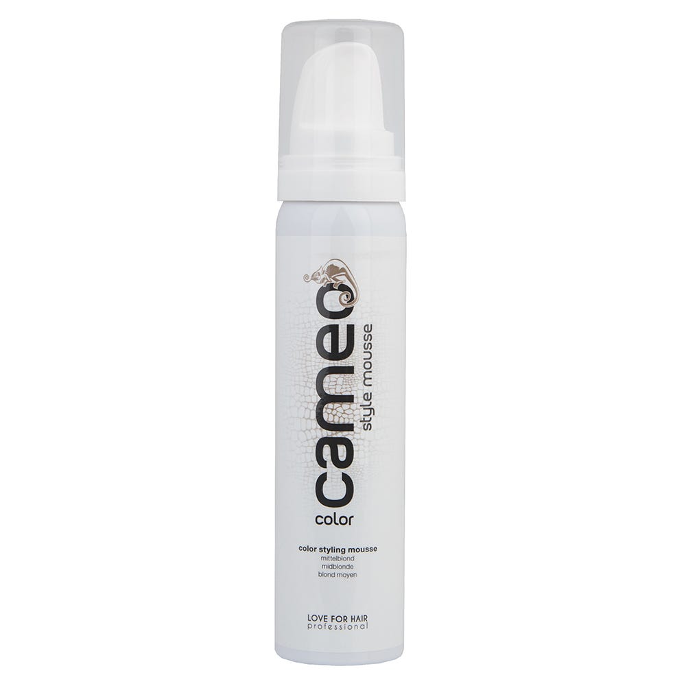 LOVE FOR HAIR Professional cameo color style mousse mittelblond 75 ml