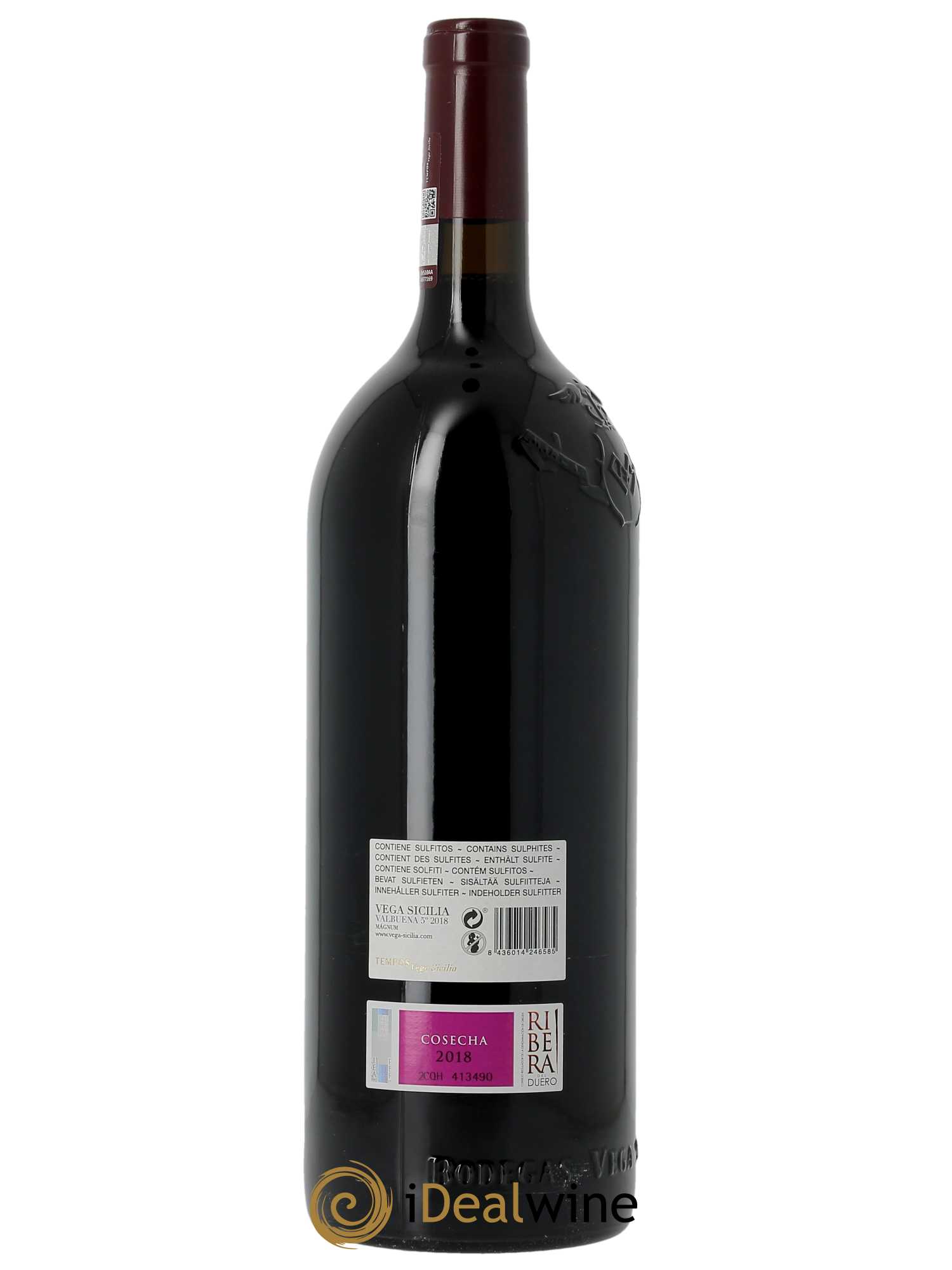 Ribera Del Duero DO Vega Sicilia Valbuena 5 ano Famille Alvarez  2018 - Lot de 1 Magnum