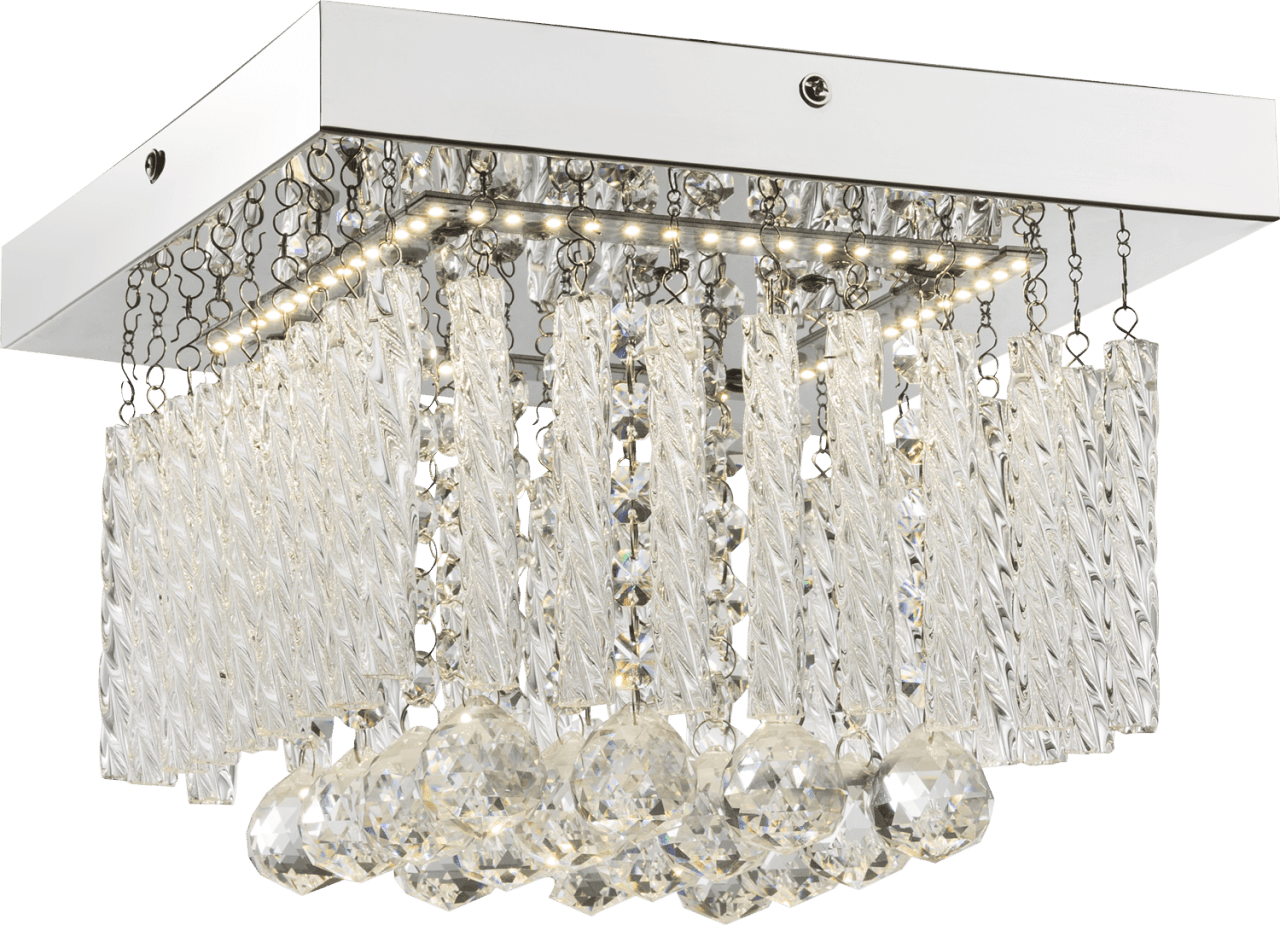 Globo Lighting - MATHILDA - Deckenleuchte Metall verchromt, LED