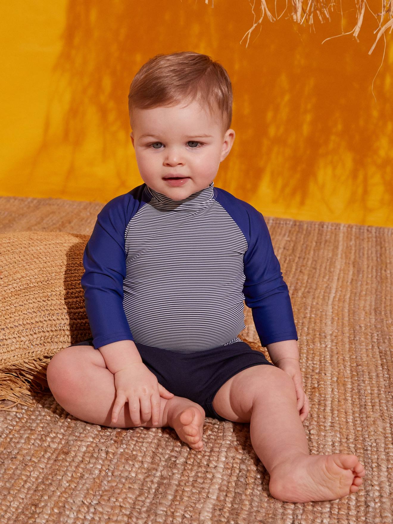 T-shirt de bain anti UV PETIT BATEAU bleu