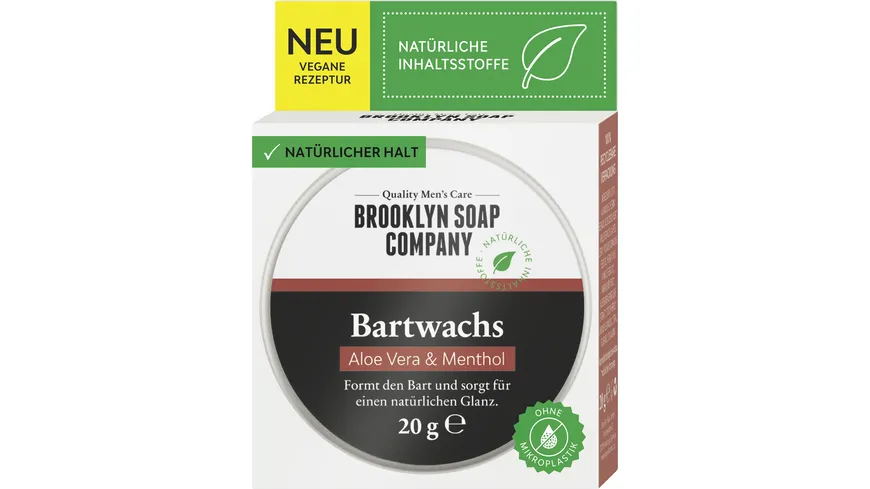 BROOKLYN SOAP Bartwachs 20 g