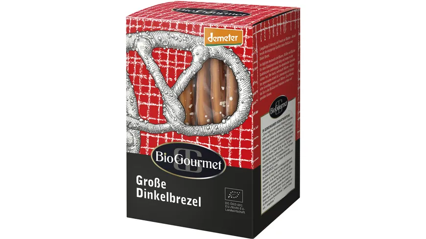 BioGourmet Große Dinkelbrezel 160 g