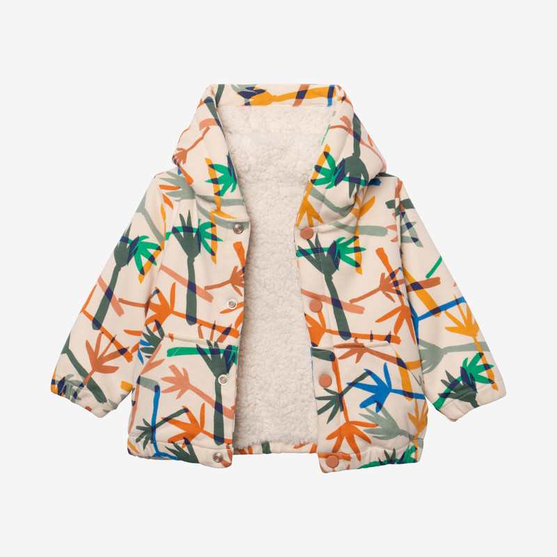 Veste bébé garçon camo palmes jaune Catimini