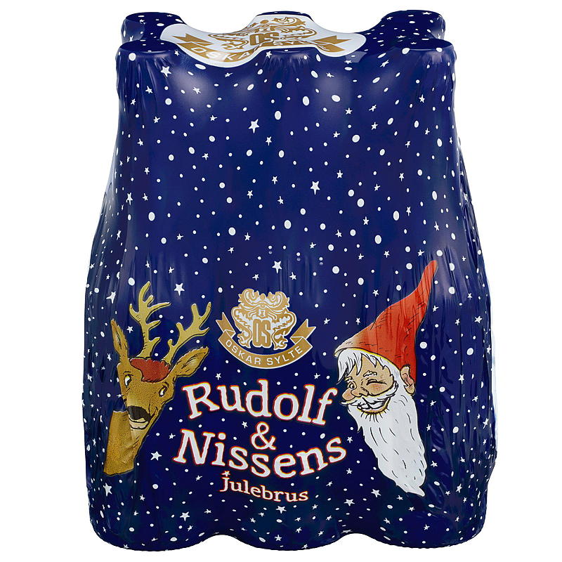 Oscar Sylte Rudolf og Nissen 6 x 0,33 liter