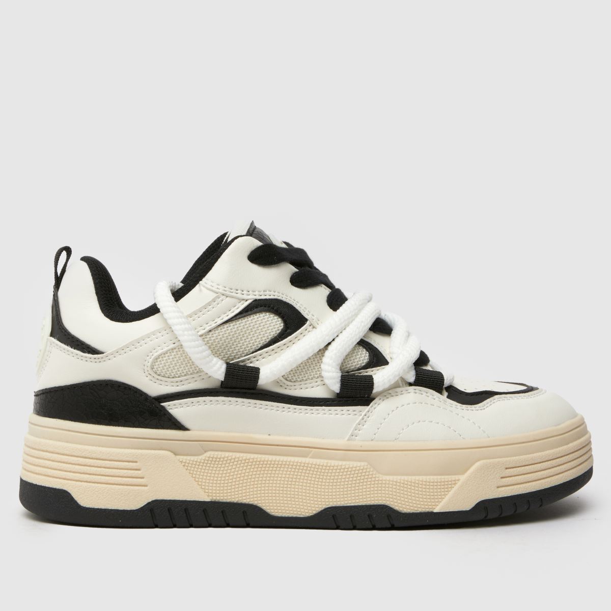 Steve Madden – Boomer – Vita, flerfärgade skateskor