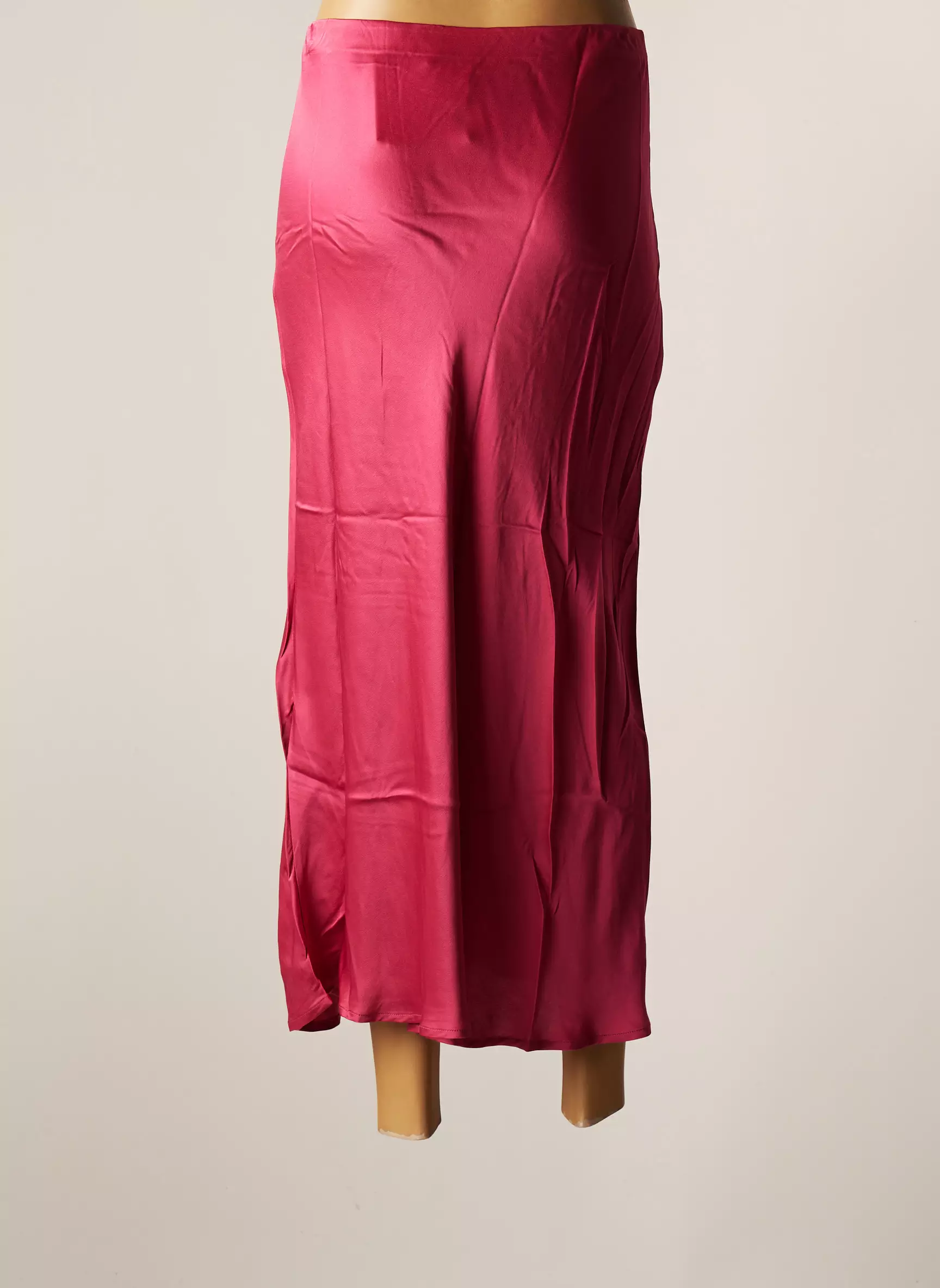 Ottod Ame Jupes Longues Femme couleur rose