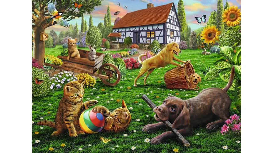 Ravensburger Puzzle - Entdecker auf vier Pfoten, 200 XXL-Teile