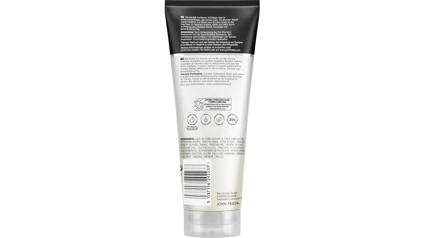 John Frieda Conditioner Blonde+ Repair System 250 ml