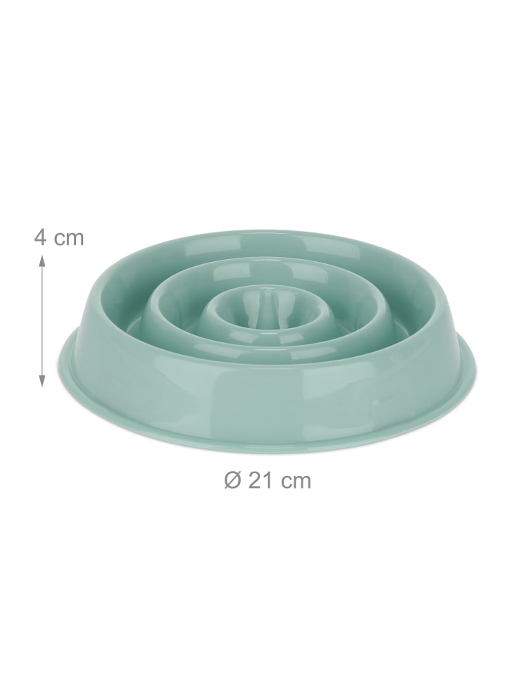relaxdays Anti Schling Napf in Blau - 400 ml günstig kaufen onesize
