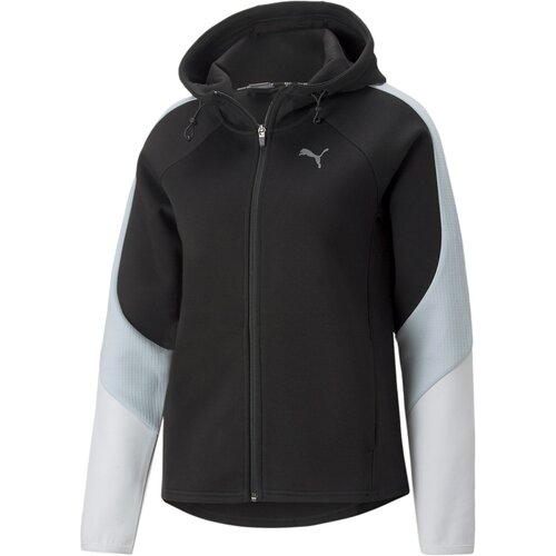 DAMEN SWEATSHIRT EVOSTRIPE FULL-ZIP HOODIE