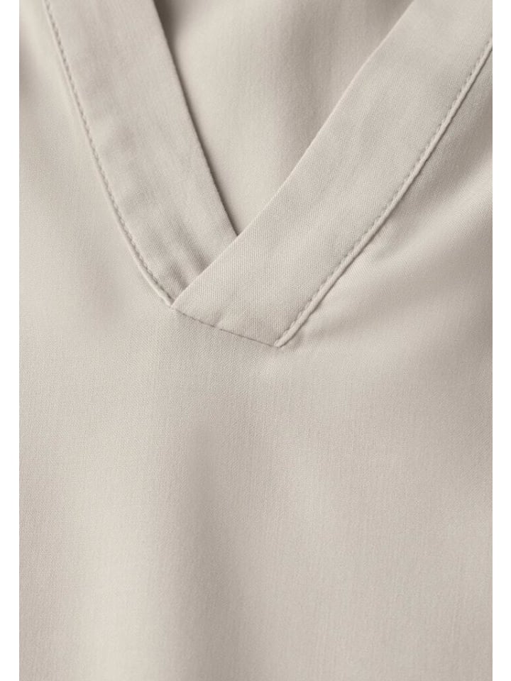 Street One Langarmbluse in smooth sand beige günstig kaufen