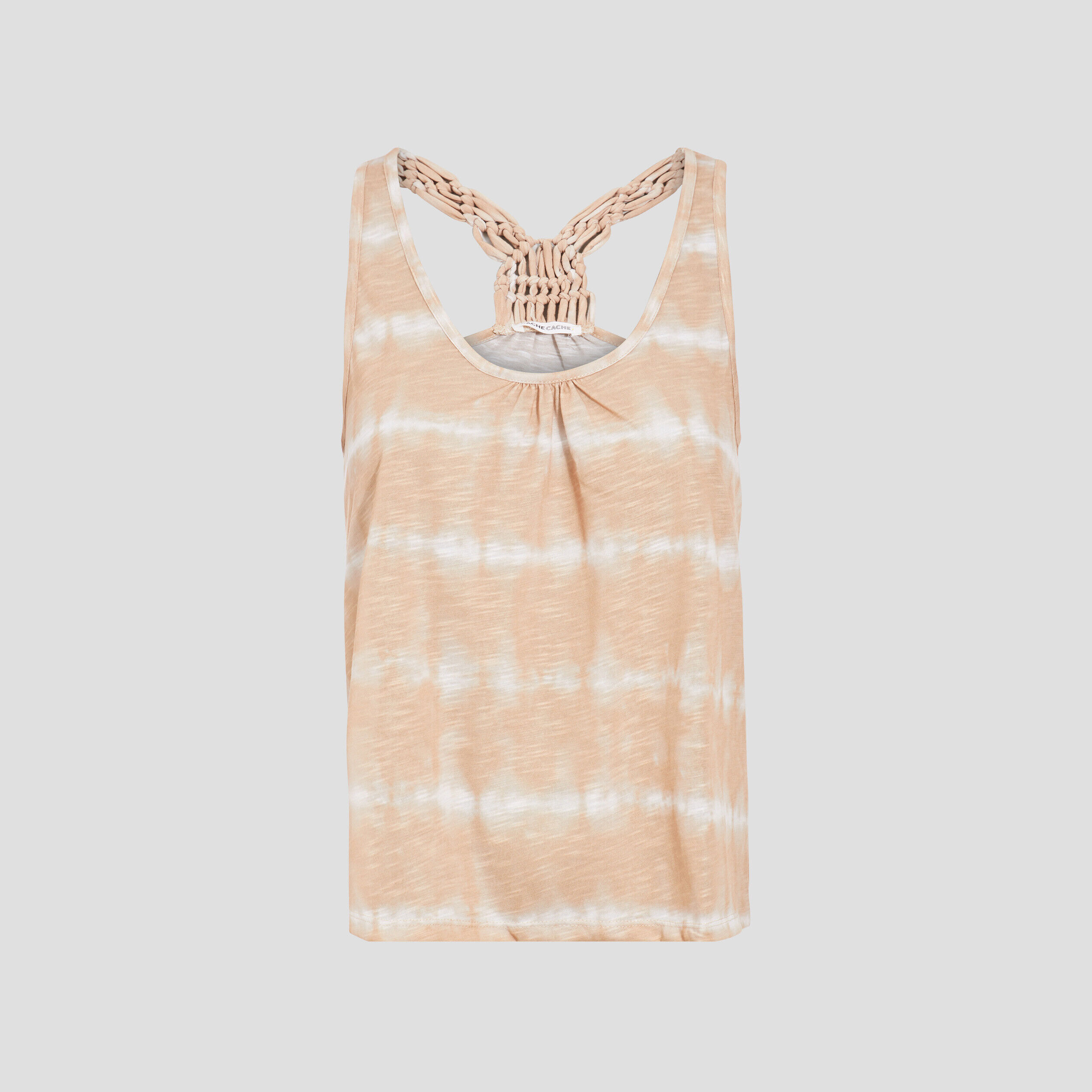 Débardeur bretelles larges beige femme | Cache Cache