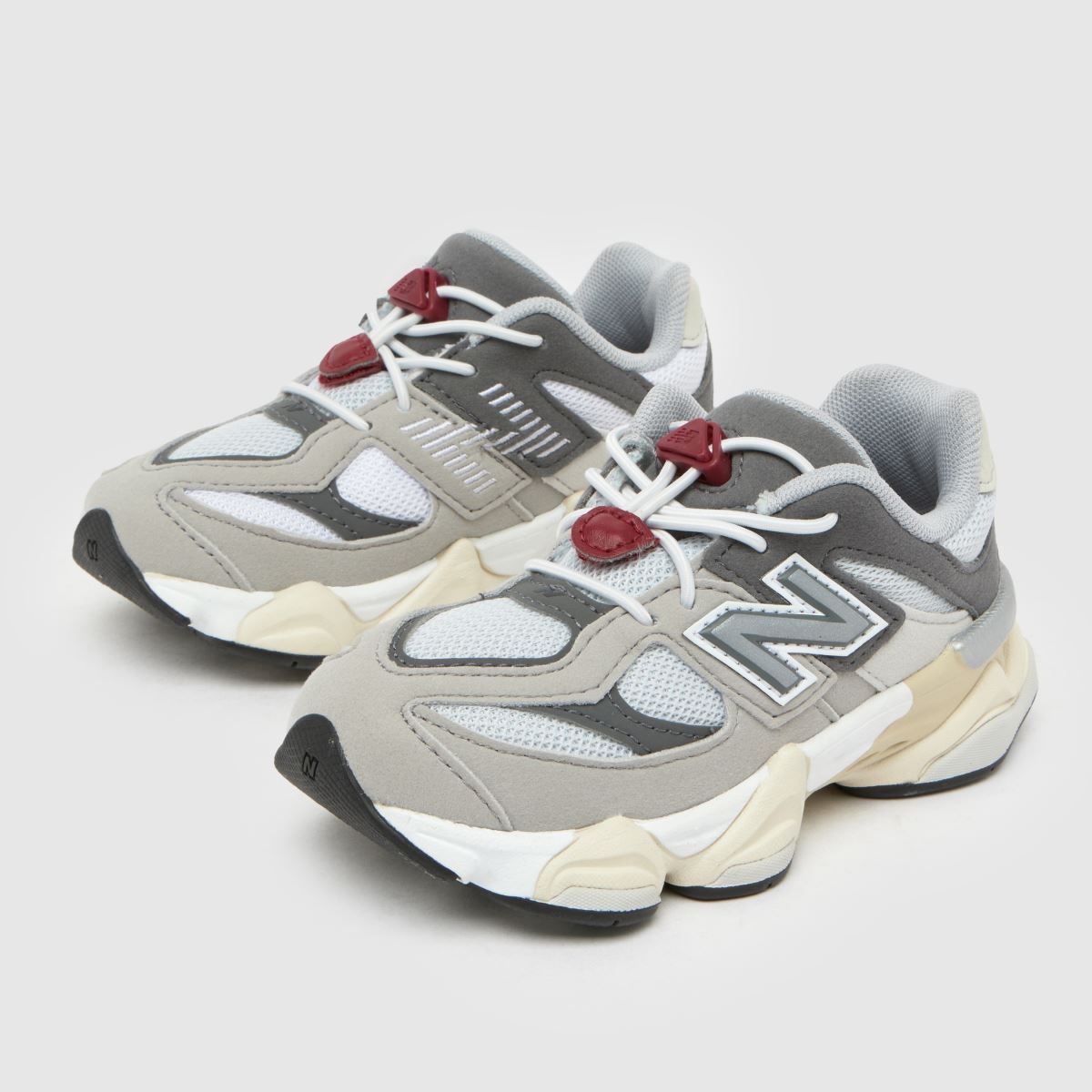 New Balance grå multifärgade 9060 småbarnsskor