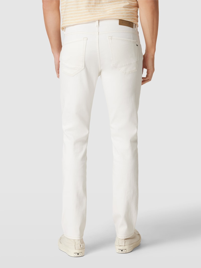 Jeans im 5-Pocket-Design Modell 'Chuck' in ecru