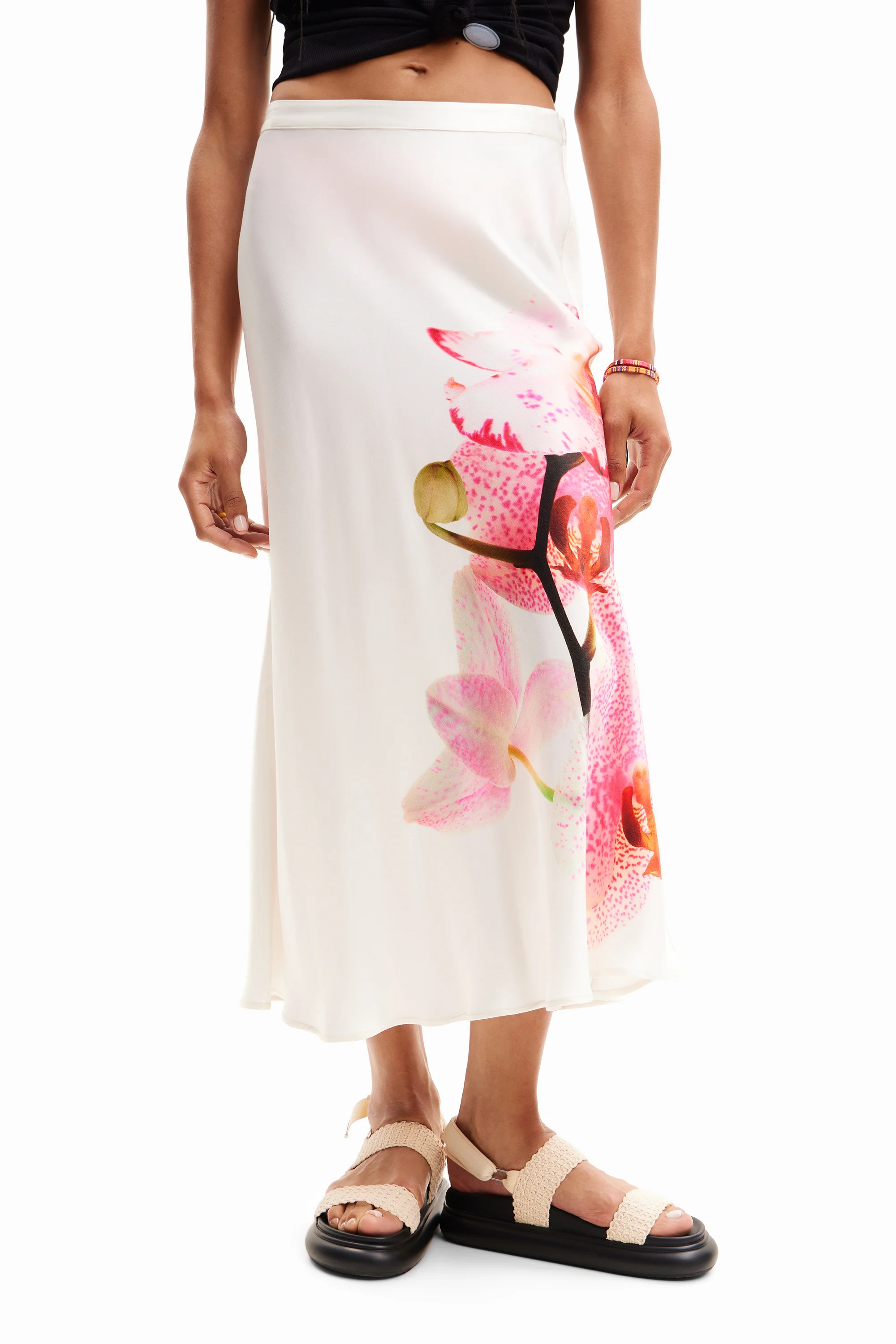 Desigual ORCHID LACROI - Falda evasé