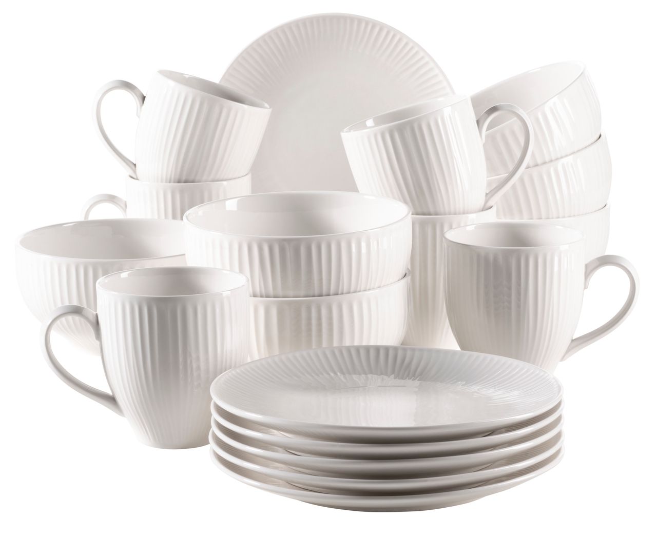 Mäser Serie Dalia, Frühstücksservice 18 teilig für 6 Personen