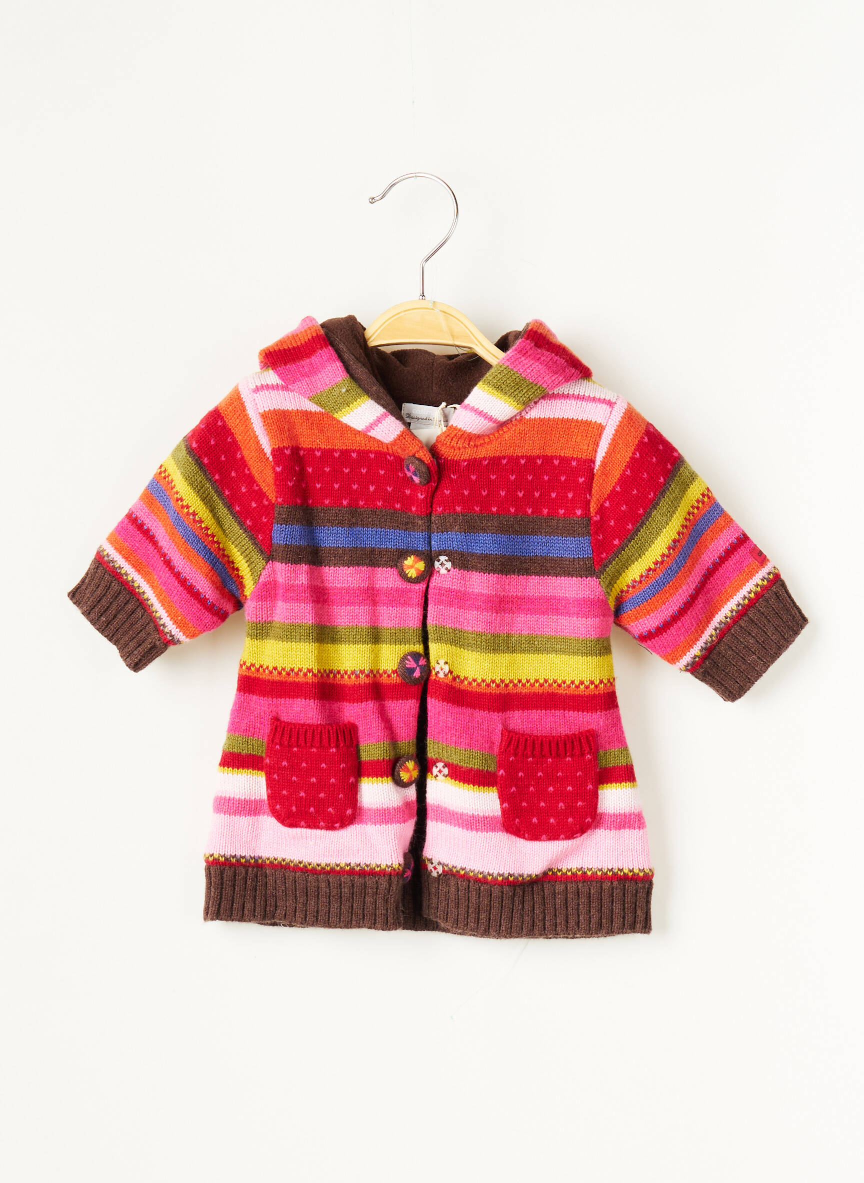 Catimini Manteaux Longs Fille couleur rose