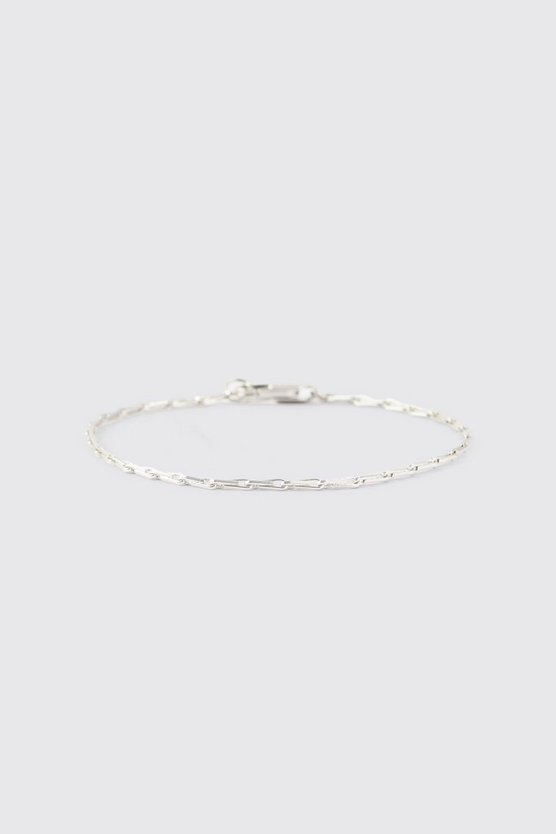 Metall-Armband in Silber