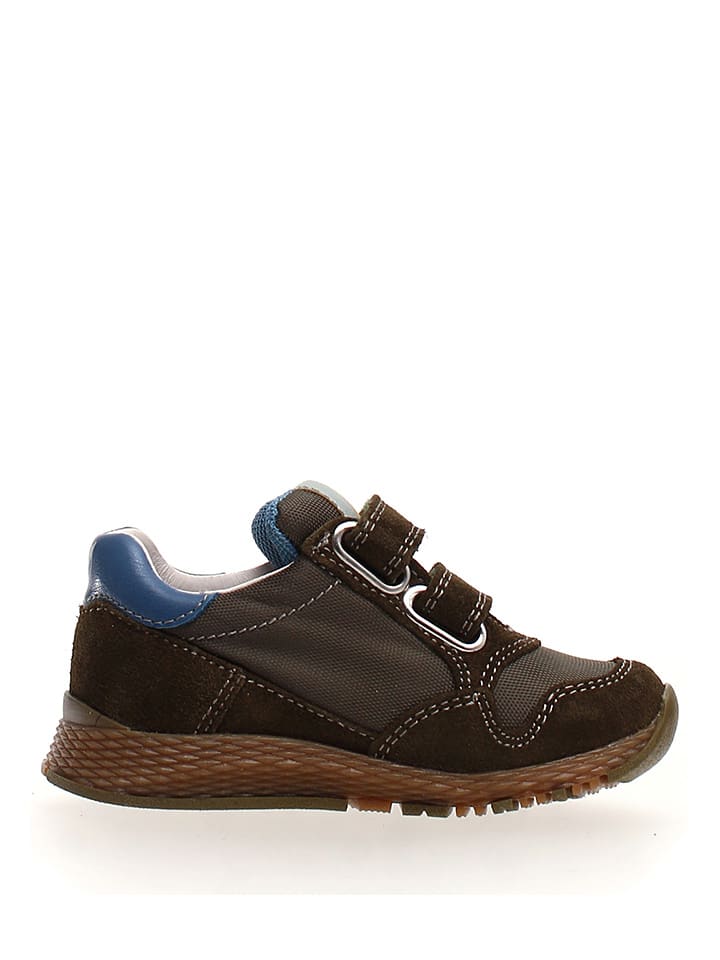 Naturino Leder-Sneakers in Khaki günstig kaufen