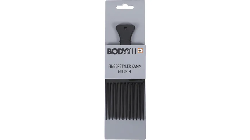 BODY&SOUL Fingerstyler Kamm & Griff