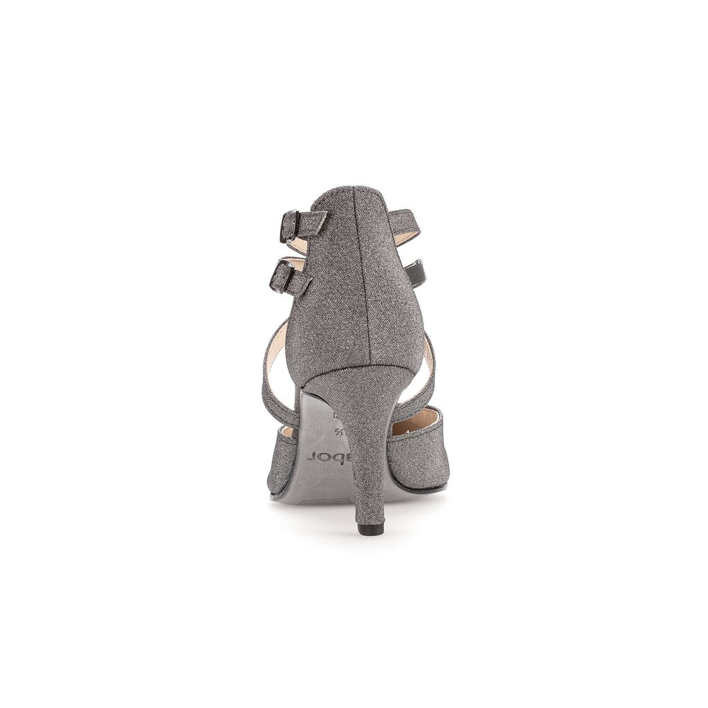 Gabor fashion Spangenpumps grau