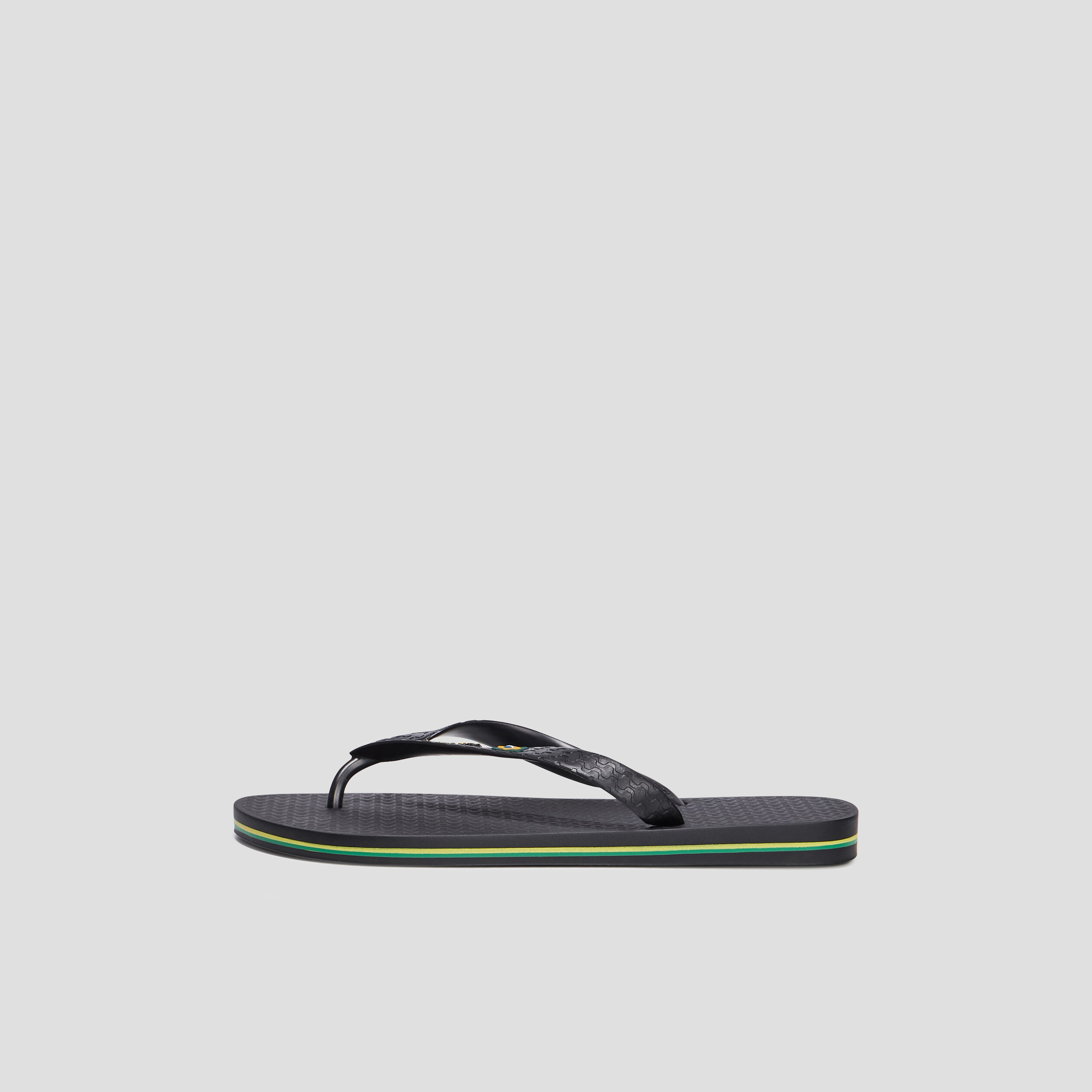 Tongs noir homme | La Halle