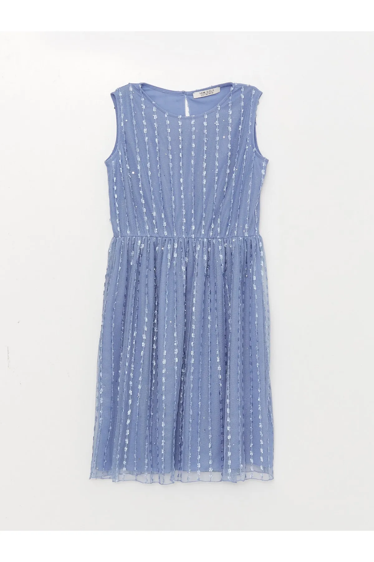 LC Waikiki  Mädchenkleid mit Rundhalsausschnitt