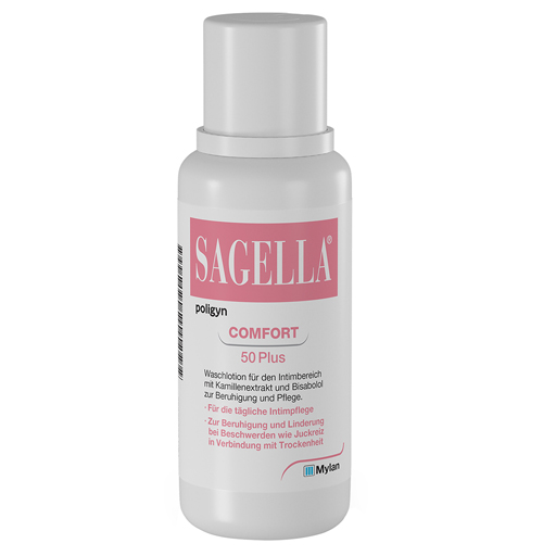 SAGELLA poligyn Intimwaschlotion für Frauen 50   500 ml  Lotion