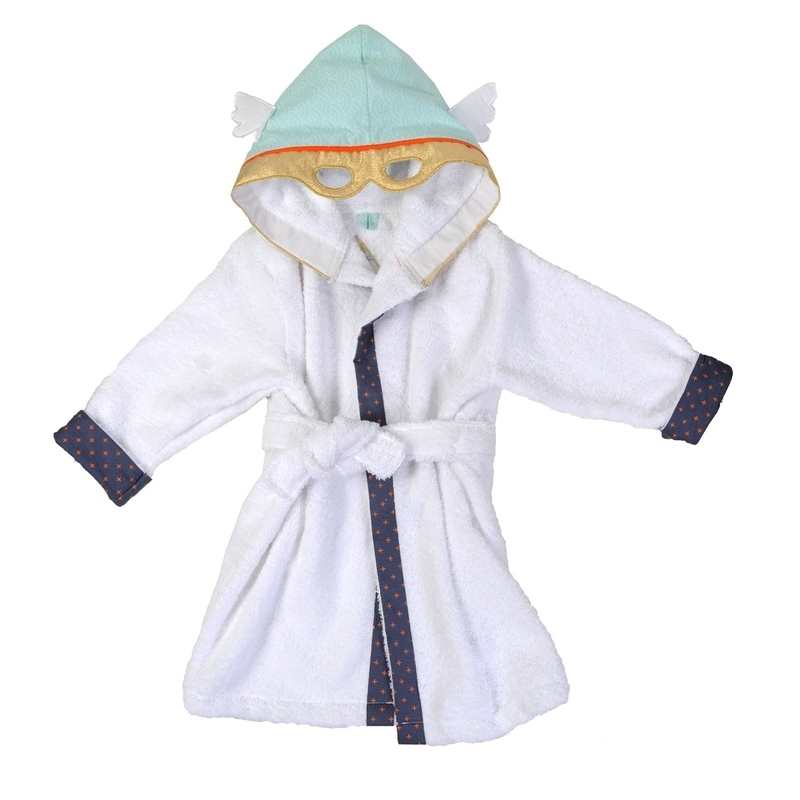 Peignoir enfant Superhéros 6/7 ans
