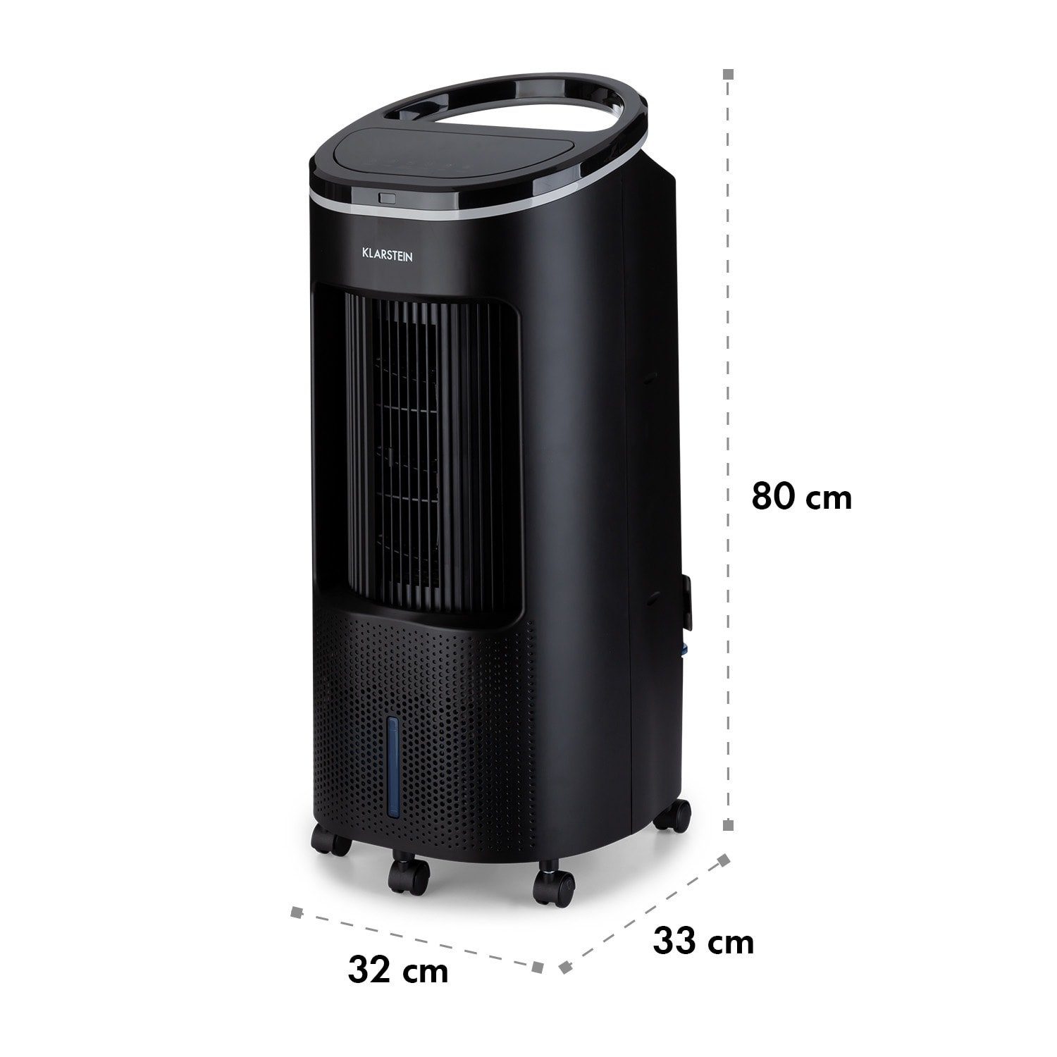 Klarstein Ventilatorkombigerät IceWind Plus 4-in-1 Luftkühler, mit Wasserkühlung & Eis mobil Luftkühler ohne Abluftschlauch