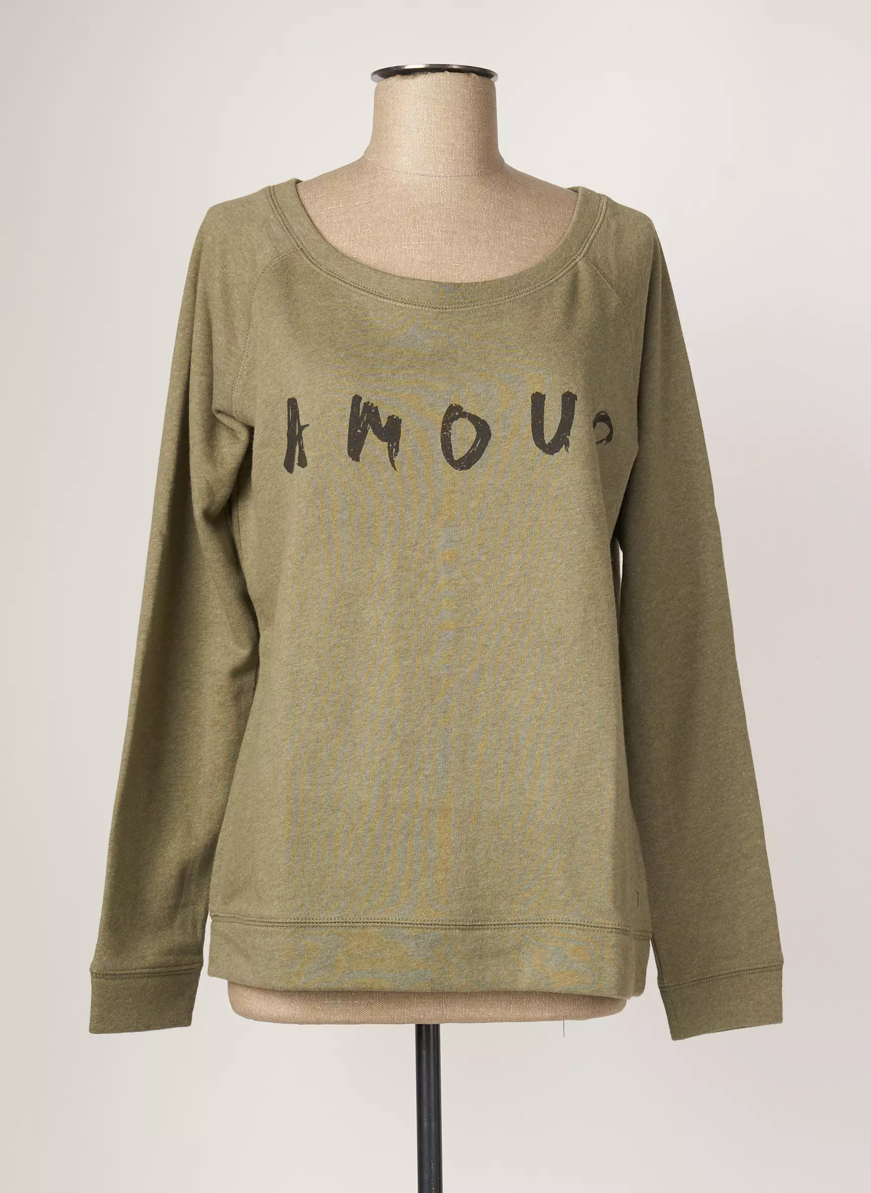 An Famille Sweats Femme couleur vert